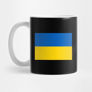 Ukrainian Flag Heart Hand Mug